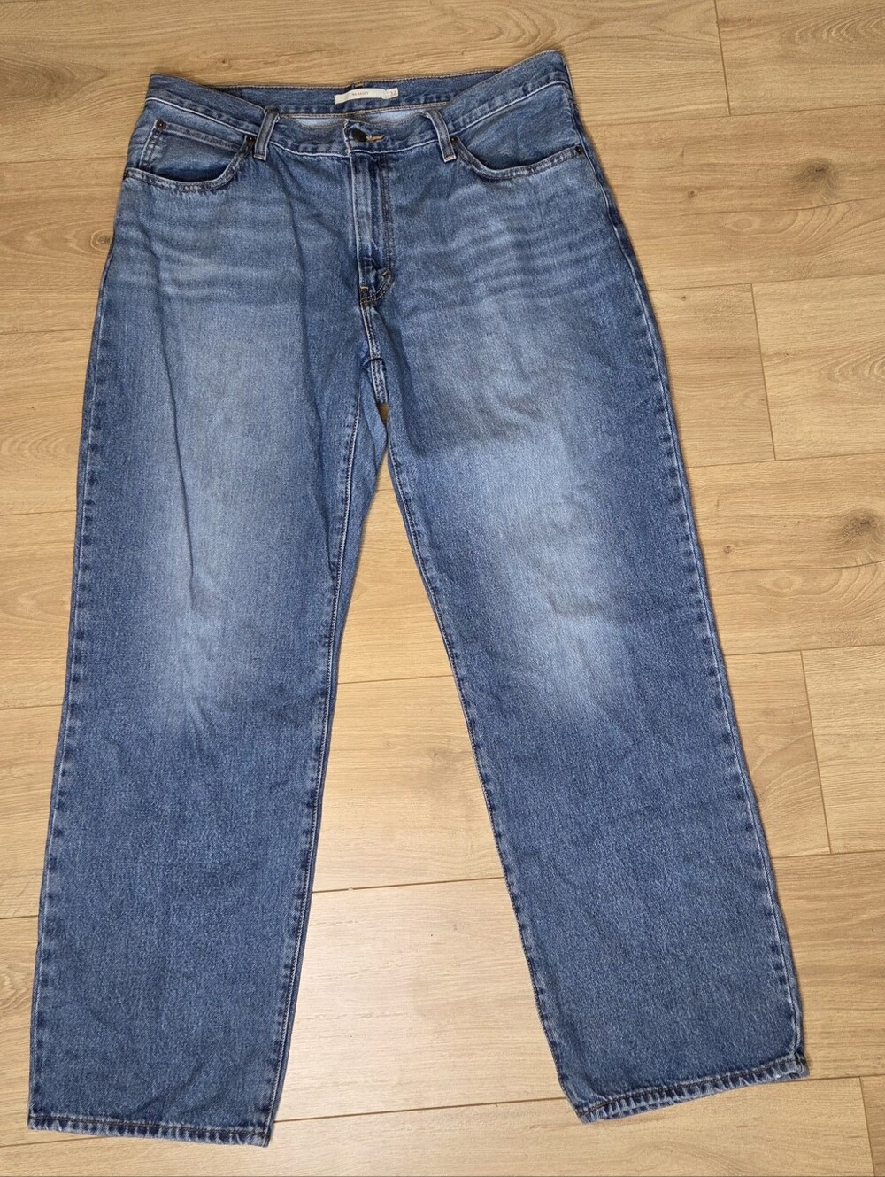 Levi's '94 Baggy Jeans Women Size 32 High Rise Relaxed Straight Leg 100% Cotton